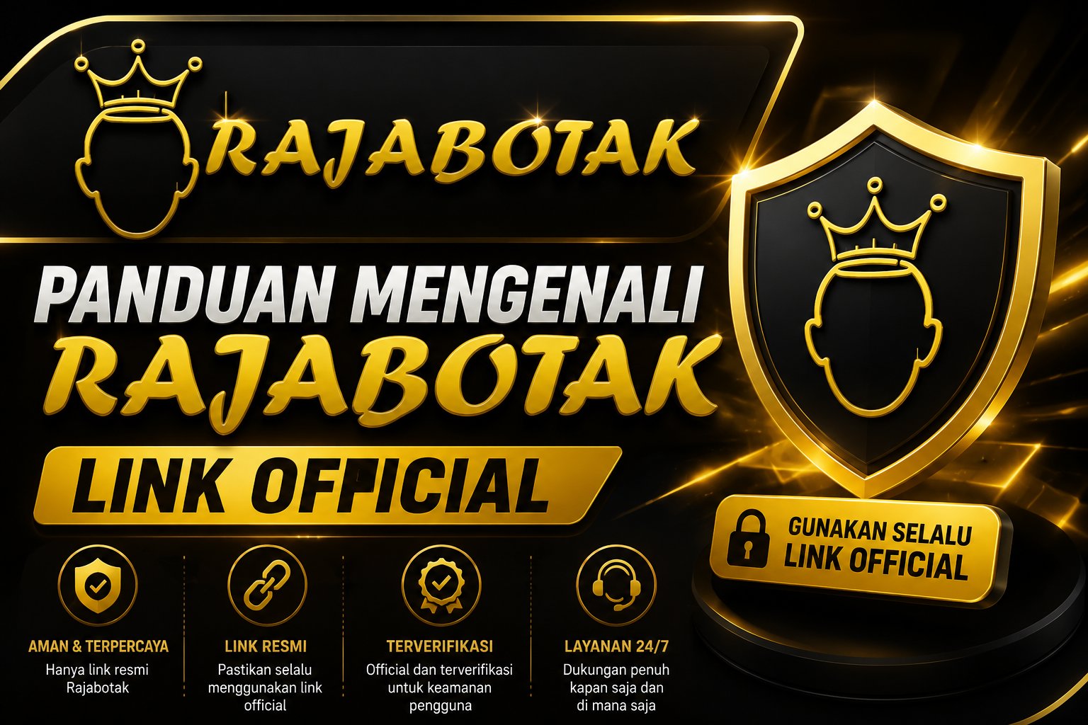 Ilustrasi panduan mengenali Rajabotak link official