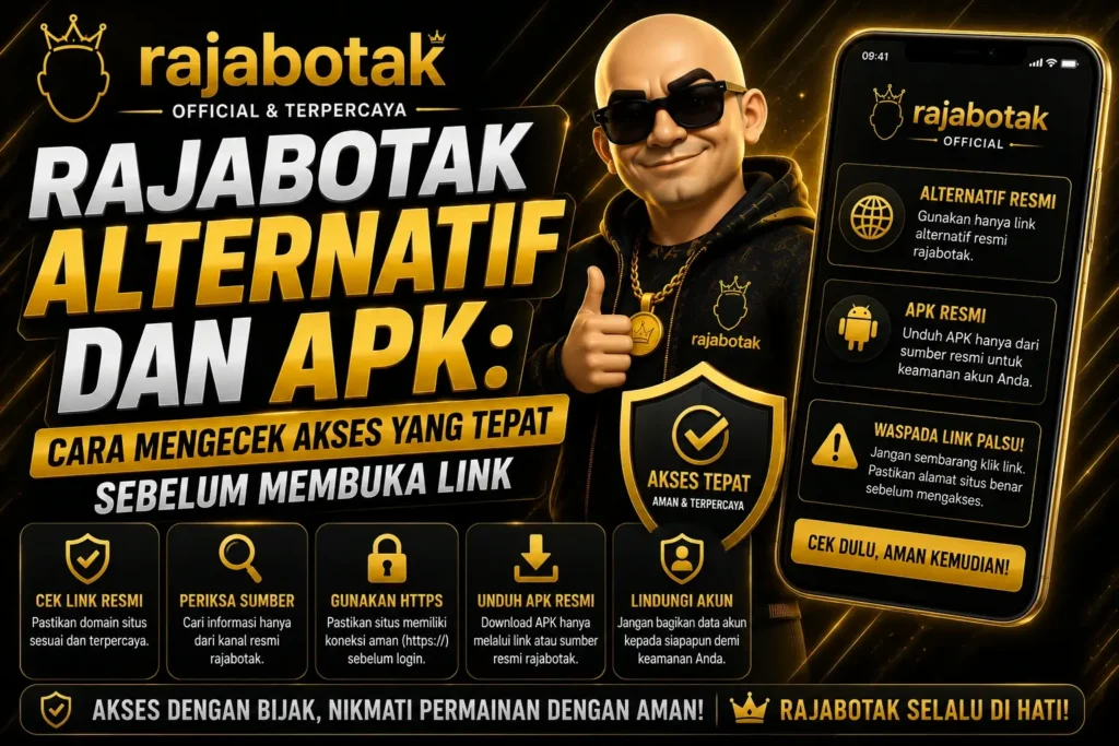 Panduan Rajabotak alternatif untuk mengecek link dan informasi APK