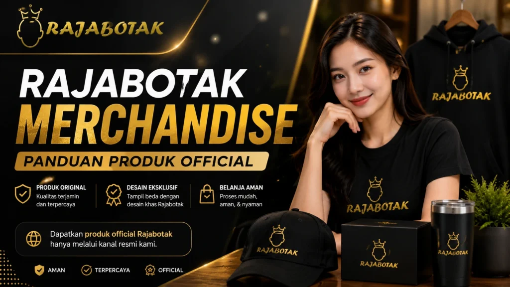 Ilustrasi panduan verifikasi informasi produk dan merchandise RajaBotak