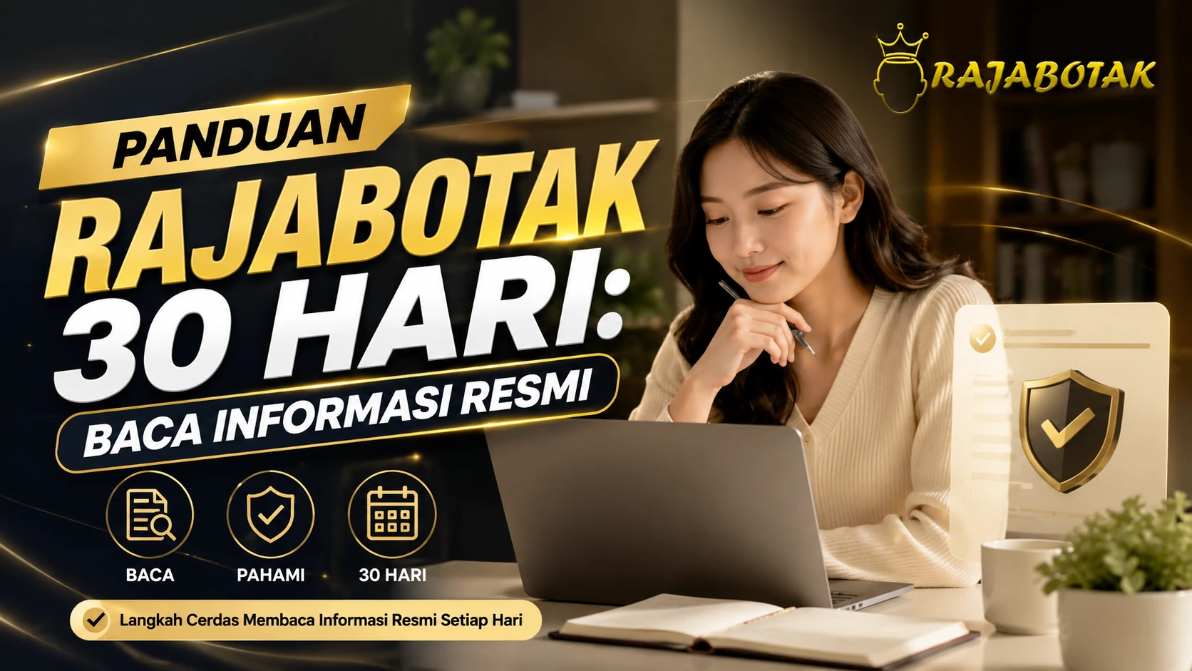 Ilustrasi panduan 30 hari untuk membaca dan memeriksa informasi RajaBotak