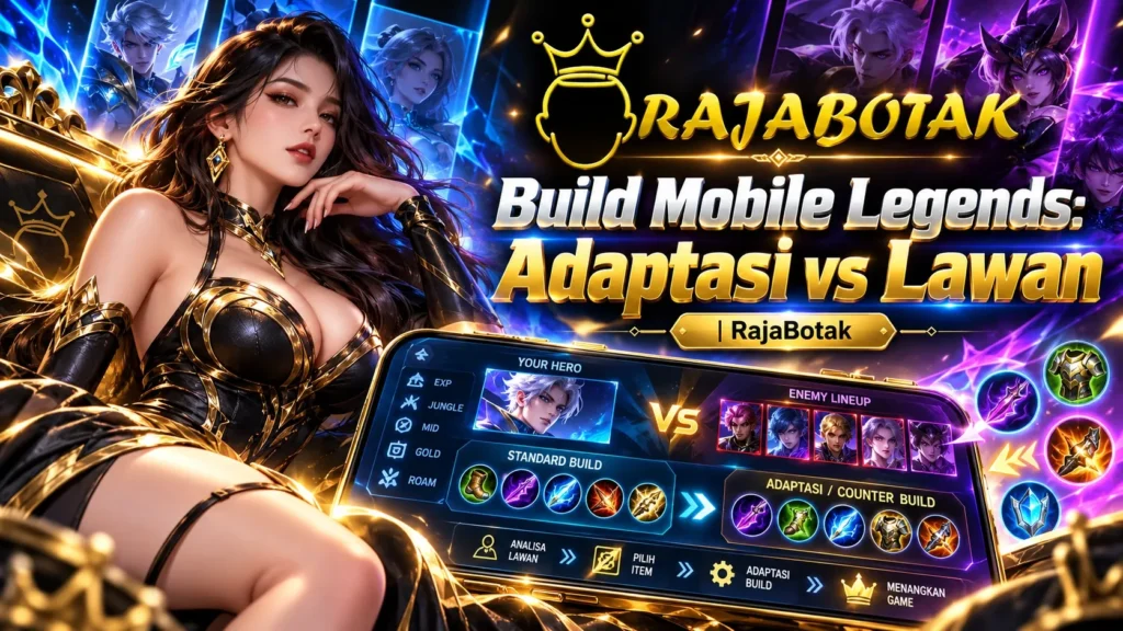 Build Mobile Legends untuk adaptasi menghadapi komposisi lawan | RajaBotak