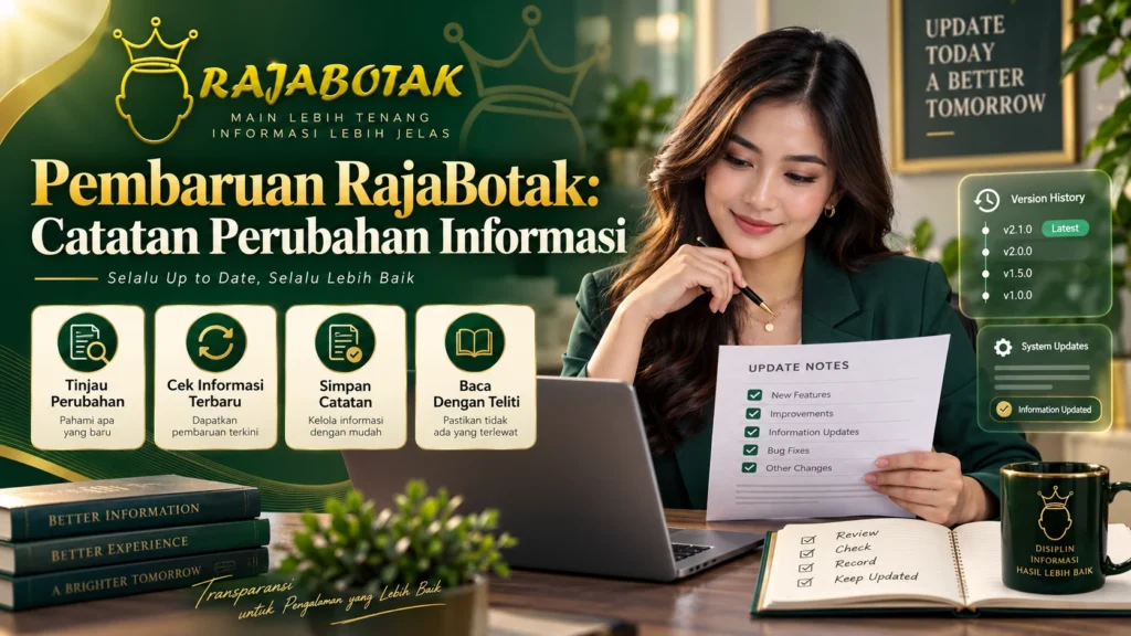 Pembaruan RajaBotak catatan perubahan informasi