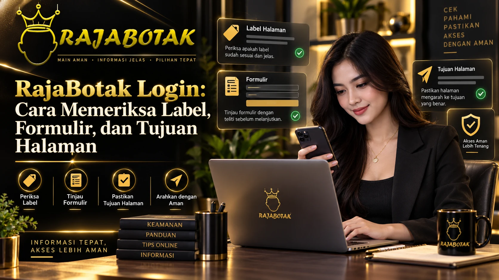RajaBotak Login: Cara Memeriksa Label, Formulir, dan Tujuan Halaman RajaBotak Login cara memeriksa label, formulir, dan tujuan halaman di RajaBotak Official