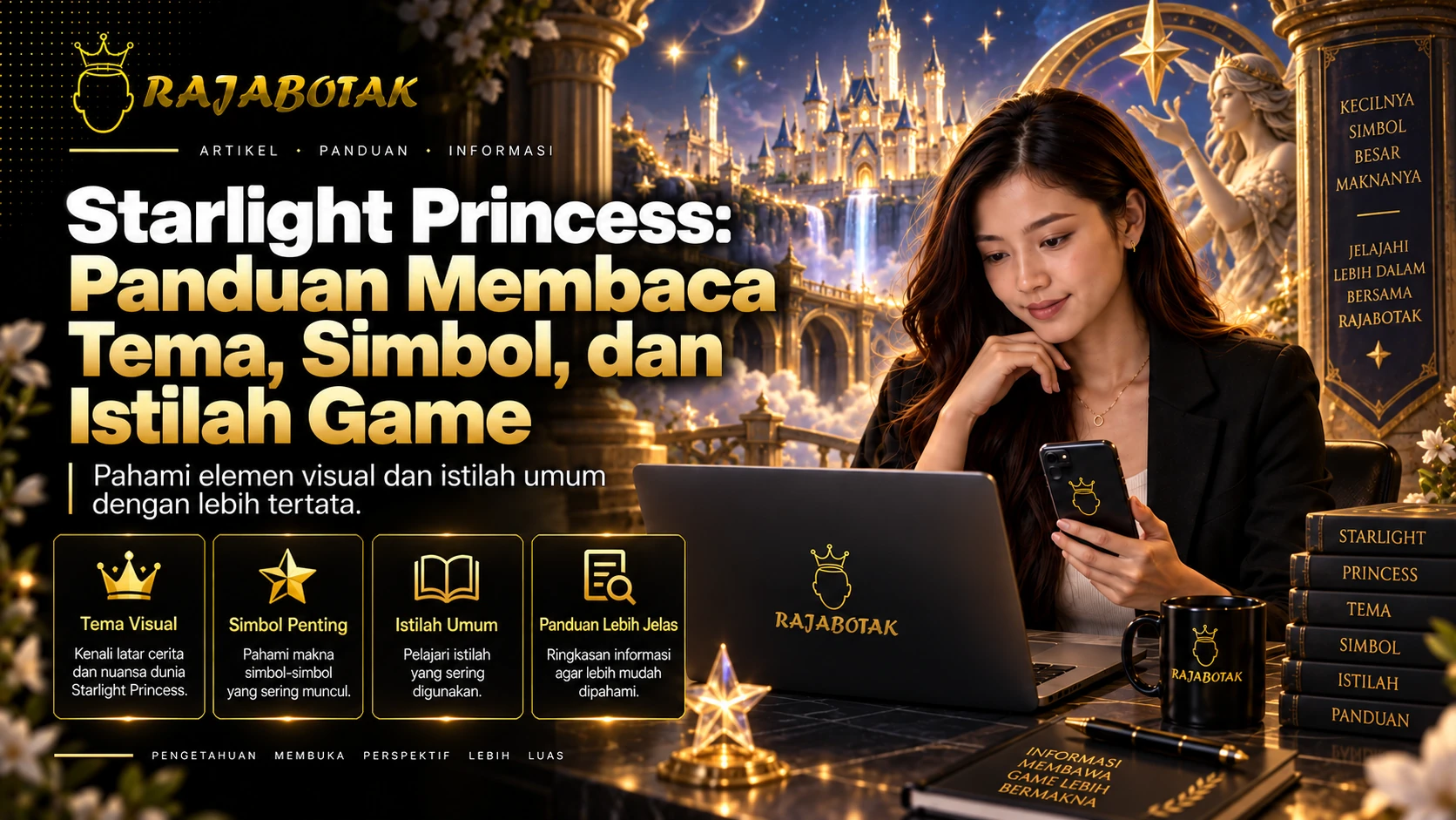 Starlight Princess: Panduan Tema, Simbol, dan Istilah Game Starlight Princess panduan tema, simbol, dan istilah game di RajaBotak Official