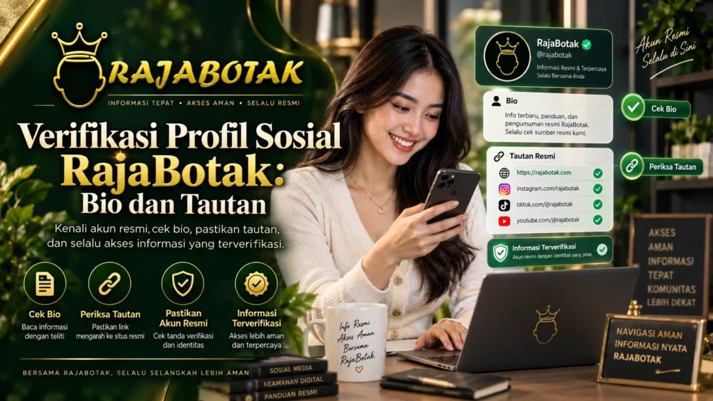 Verifikasi profil sosial RajaBotak bio dan tautan