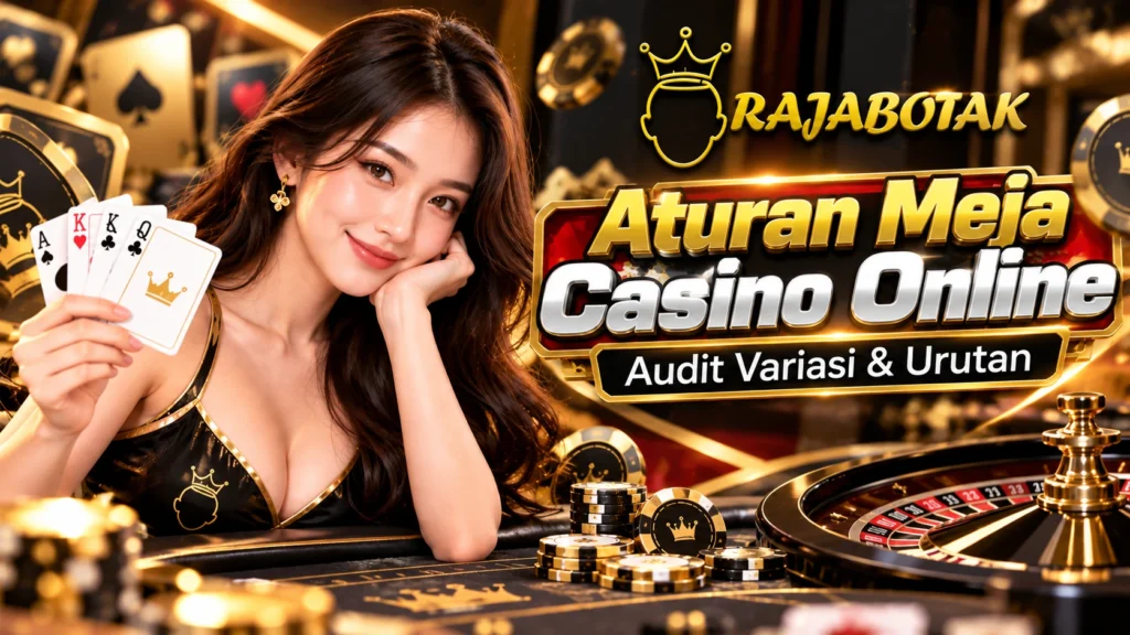 Aturan meja casino online RajaBotak untuk audit variasi, istilah, dan urutan